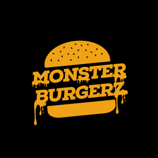 MONSTER BURGERZ-DUNRAVEN logo